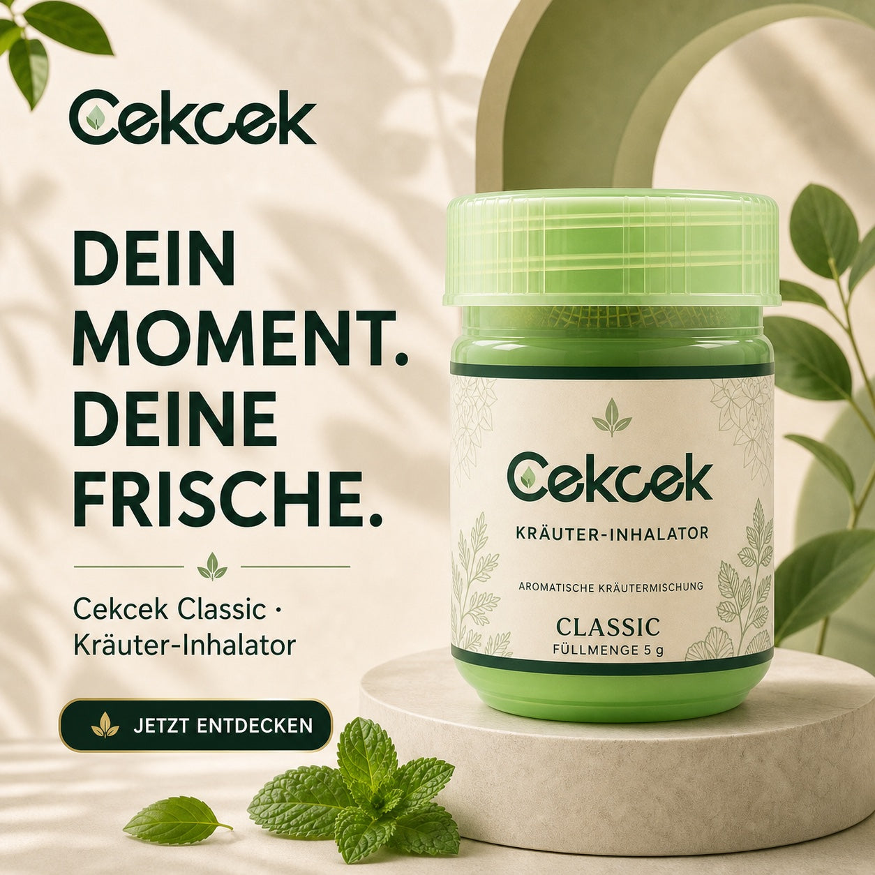 Cekcek Classic Kräuter-Inhalator