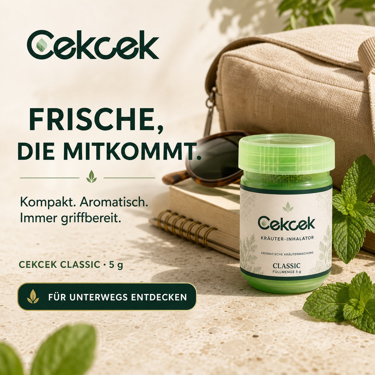 Cekcek Classic für unterwegs
